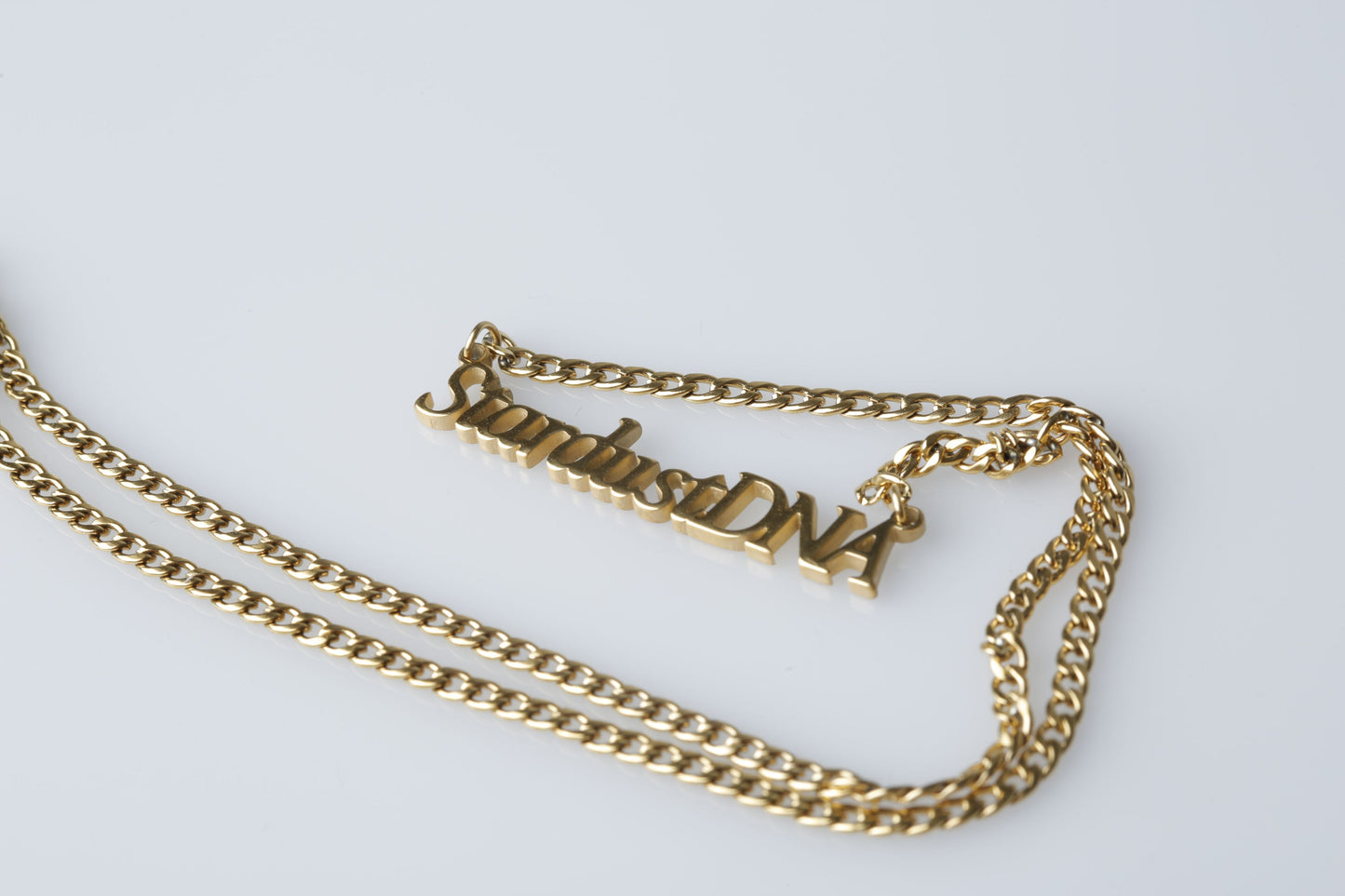 Gold and Bold StardustDNA Chain Necklace