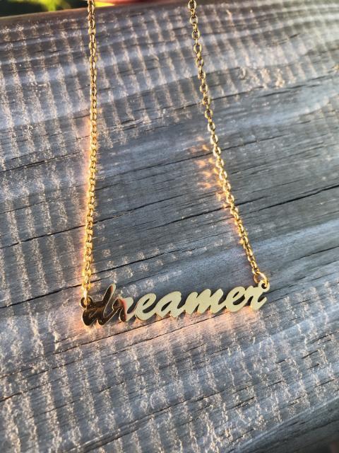Gold Flowy Dreamer Necklace